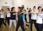 Miss Italia, le prove in palestra