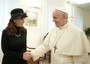 Papa Francesco riceve in forma privata la presidente dell'Argentina, Cristina Kirchner