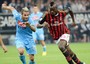 Milan-Napoli, Balotelli in azione