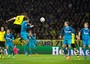 Borussia Dortmund-Zenit San Pietroburgo 1-2