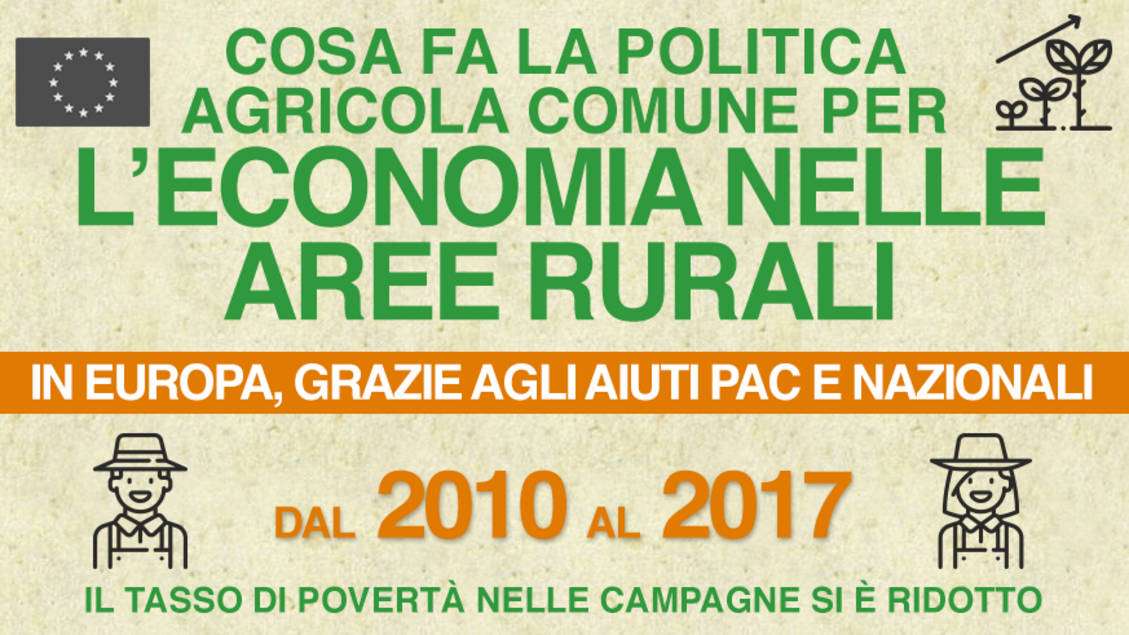 INFOGRAFICA - Cosa fa la politica agricola Ue per l 'economia rurale? - RIPRODUZIONE RISERVATA