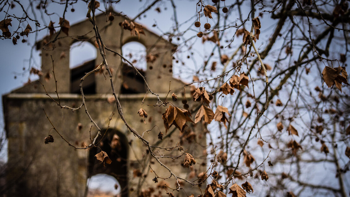 Vilarejo medieval de Roscigno Vecchia, na Itália