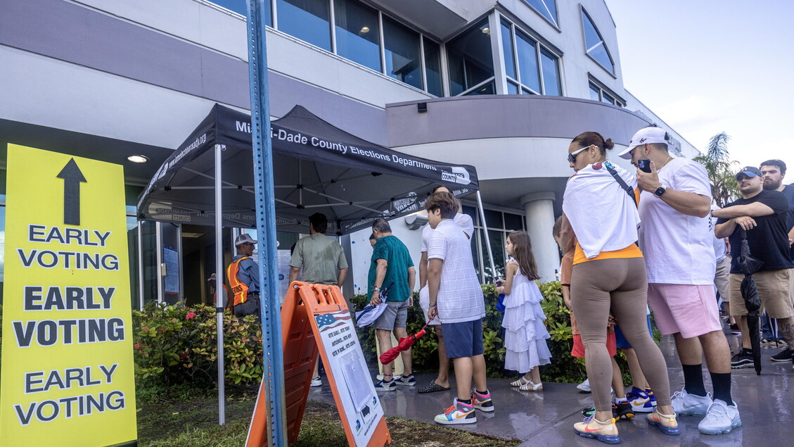 Ultimo día de votación anticipada, en Florida