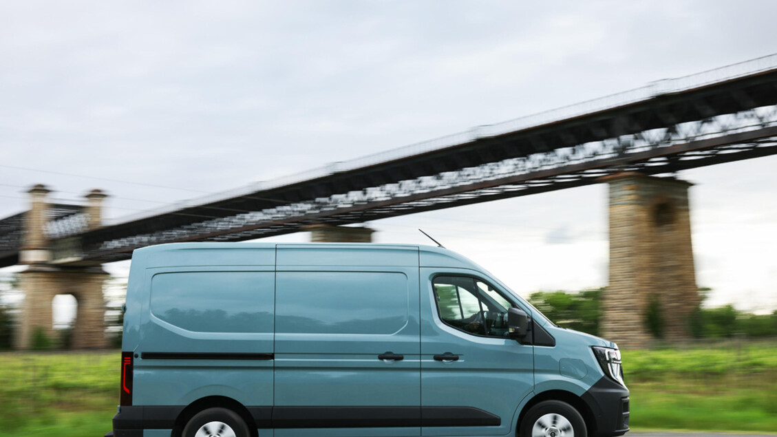 Furgone elettrico Renault Master e-Tech