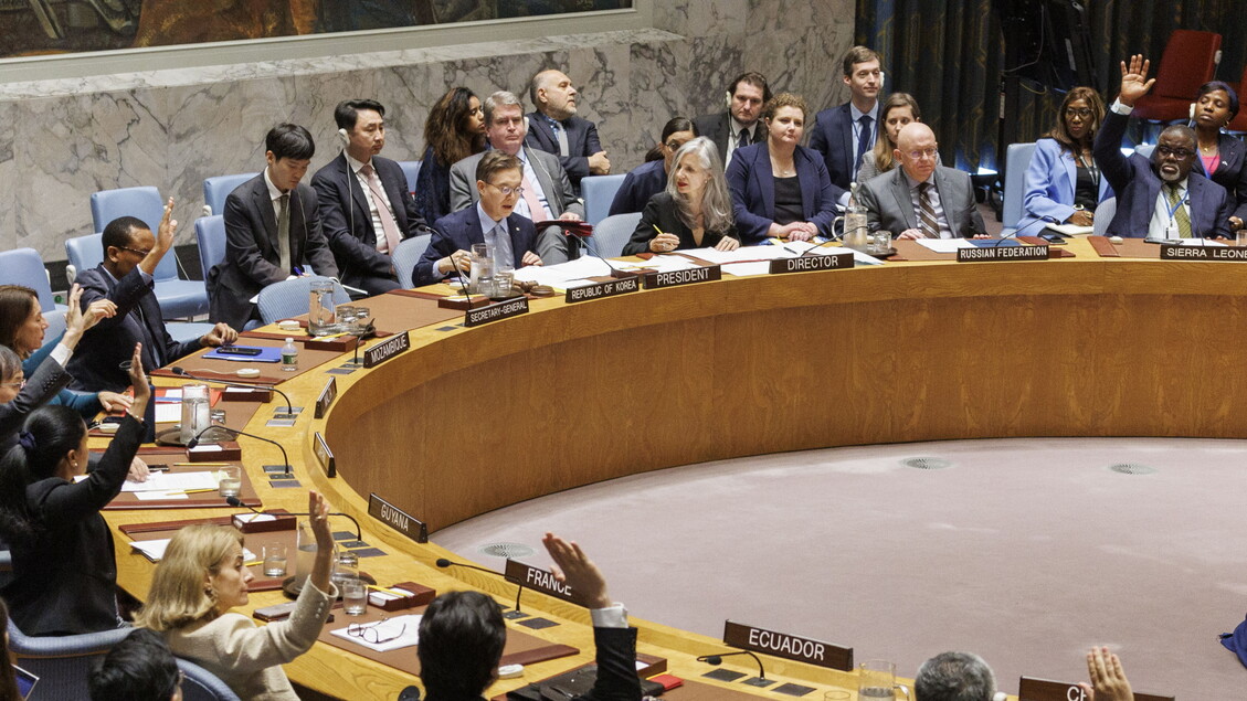 El Consejo de Seguridad de la ONU apoya el plan de EEUU sobre cese del fuego en Gaza