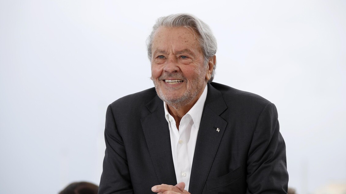 Alain Delon, en su última aparición en 2019, en el Festival de Cannes