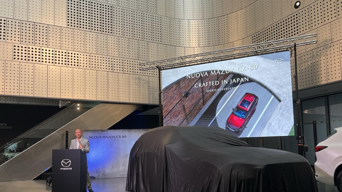 Nuova Mazda CX-80 Unveiling