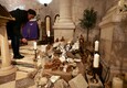 Nel presepe di Gerusalemme solo macerie e il Bambino Gesù (ANSA)