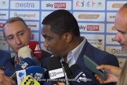 Eto'o riceve il Premio Fair Play Menarini: 'Rispetto per tutti'