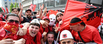 Italia-Albania, invasione rossa a Dortmund