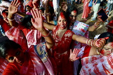 Durga Puja destaca el poder femenino