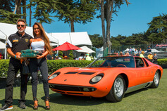 Concorso Italiano, trofeo Best in Show a Lamborghini Miura