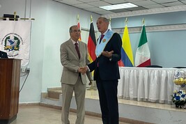 Italia estuvo presente en el encuentro de la Universidad de Panamá.