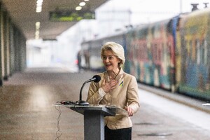 Von der Leyen in visita a Kiev, incontro con Zelensky (ANSA)