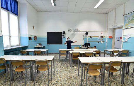 L'interno di una classe (Foto d'archivio) © ANSA