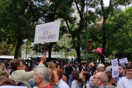 Protestas en Madrid por el alto costo de los alquileres