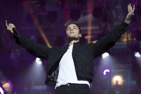 Liam James Payne durante un concierto en París, con motivo de los Juegos Olímpicos de 2024