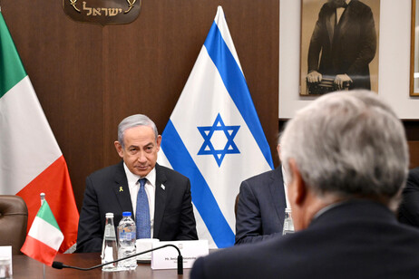 Tajani se reuniu com Benjamin Netanyahu