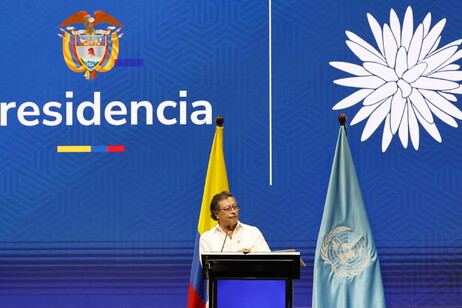 Gustavo Petro, presidente de Colombia, en la COP16 de Cali