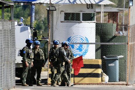 Patrulha da Unifil em Borj Rahal, no sul do Líbano