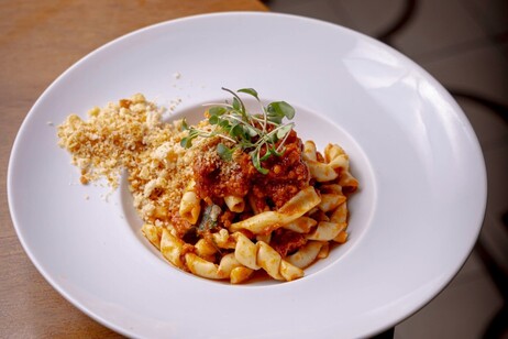 Fusilli à calabresa do restaurante Basilicata