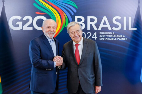 Lula e Guterres se reuniram no Rio de Janeiro