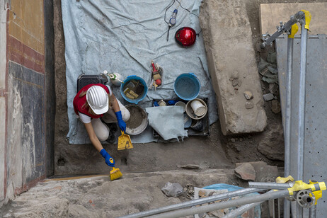 Finalizó la restauración en Pompeya de la Casa de la Fuente Pequeña