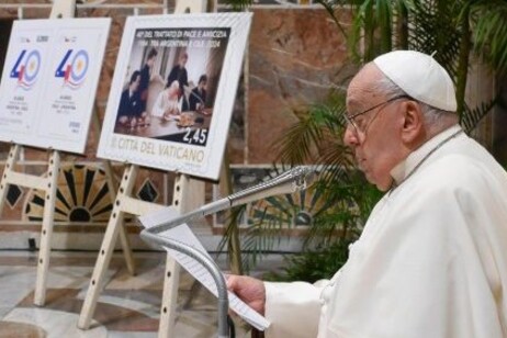 El Papa lanzó su duro mensaje durante el aniversario por los 40 años del acuerdo de paz entre Argentina y Chile.