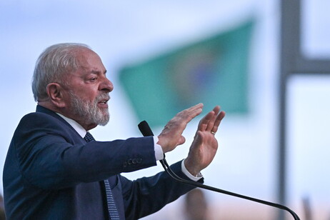 Presidente Lula durante evento em Brasília