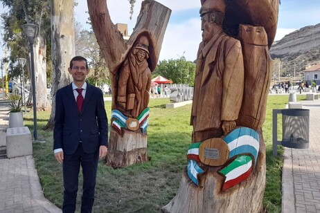 El cónsul en la ciudad de la provincia de Río Negro.