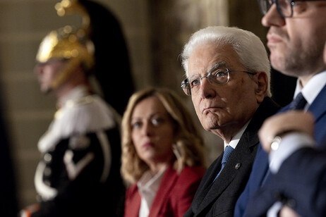 Meloni e Mattarella