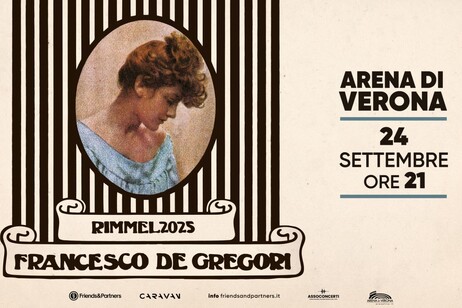 De Gregori, per celebrare Rimmel concerto evento a Verona