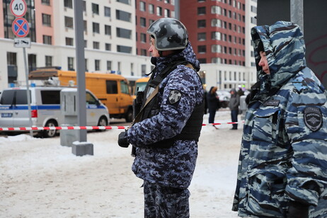 Local de atentado em Moscou, capital da Rússia