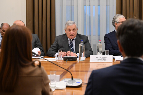 El canciller italiano, Antonio Tajani.