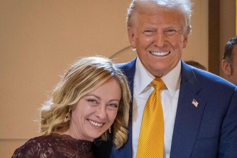 Meloni e Trump se reuniram em Paris