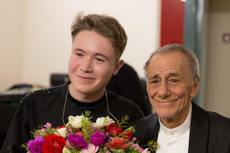 Backstage della quarta serata del Festival di Sanremo