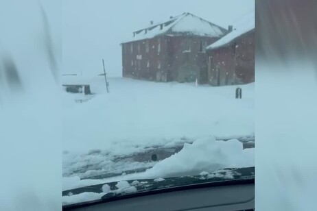 Passo dello Stelvio, inizia l'estate sotto la neve