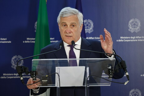 Il ministro degli esteri Tajani