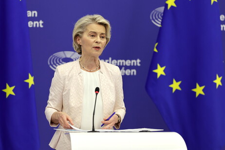 La presidenta de la Comision Europea (CE), Ursula von der Leyen.