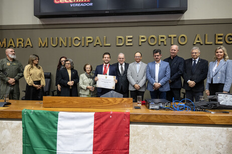 Cônsul-geral da Itália é Cidadão de Porto Alegre