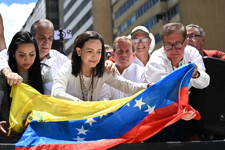 Corina Machado, premio a la libertad de una entidad italiana.