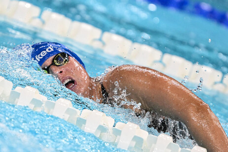 La campionessa di nuoto paralimpico Carlotta Gilli