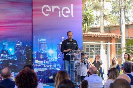 Alexandre Silveira participou da apresentação dos investimentos da companhia italiana Enel no Brasil