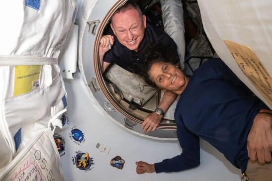 Gli astronauti bloccati sulla Iss, Suni Williams e Butch Wilmore (fonte: NASA)