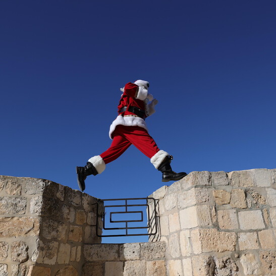 Christmas season in Jerusalem