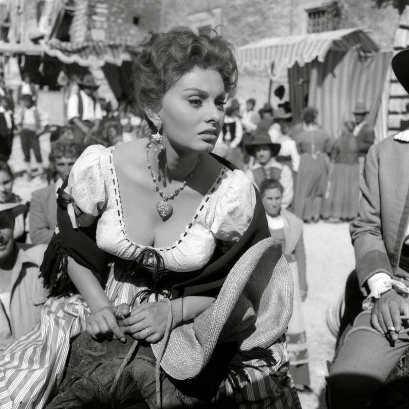 Sophia Loren en "La bella Mugnaia".