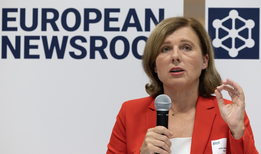 Serata di inaugurazione della European Newsroom - RIPRODUZIONE RISERVATA