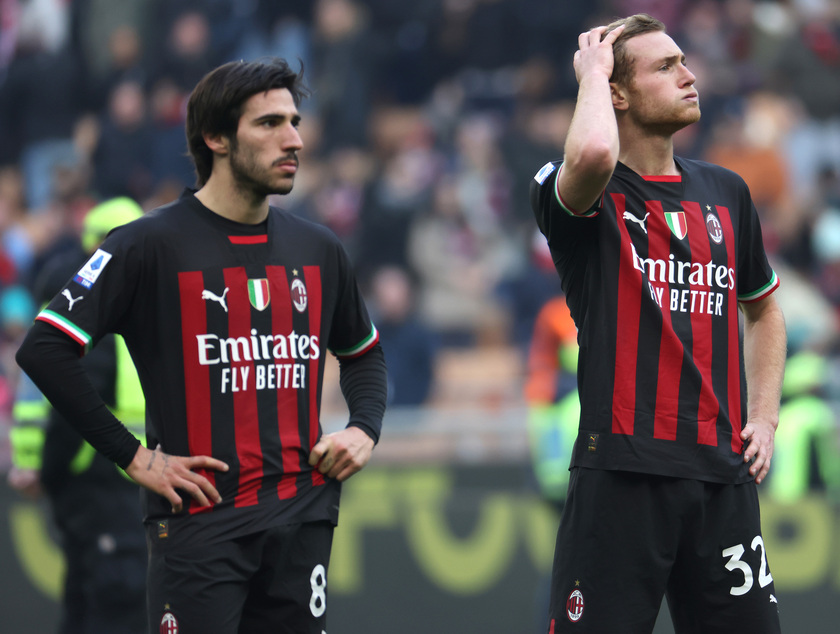 Soccer; serie A: Ac Milan vs Sassuolo - RIPRODUZIONE RISERVATA