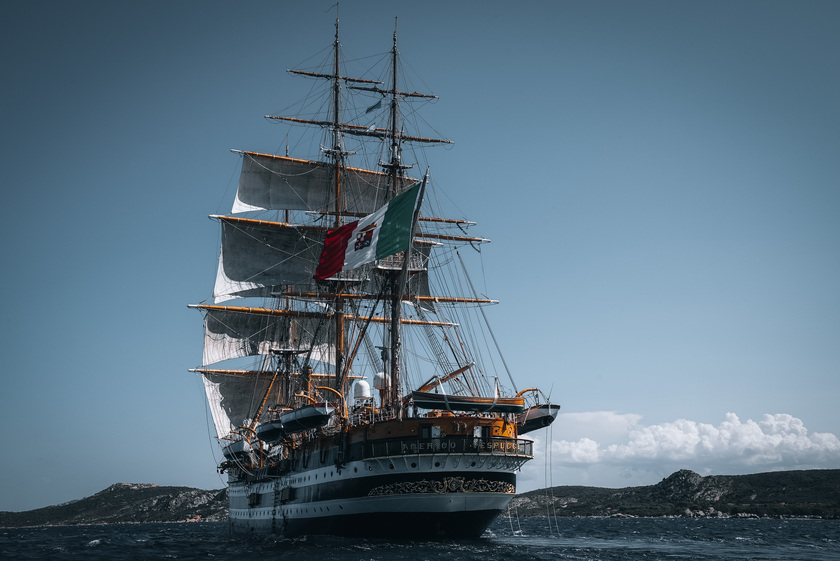 El buque escuela italiano el Amerigo Vespucci