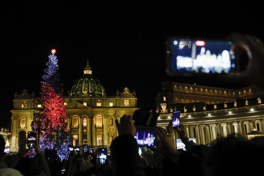 Árvore de Natal foi inaugurada no último fim de semana